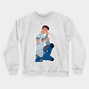 Lando Norris getting ready for the 2020 Russian Grand Prix Crewneck Sweatshirt